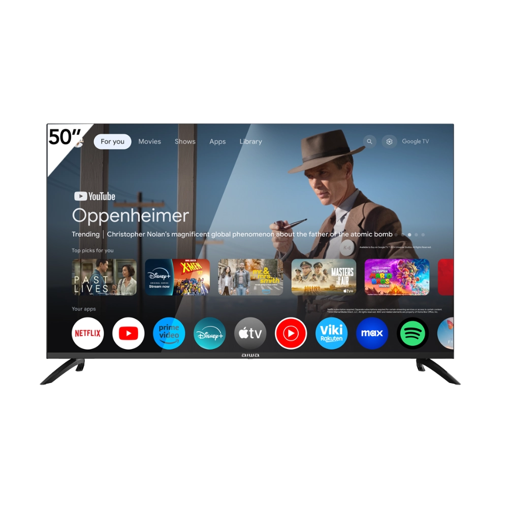 Televisor Aiwa Qled 50  4K Smart UHD