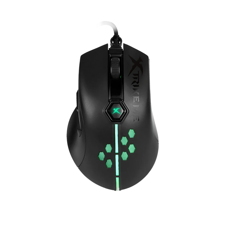 Mouse Xtrike Me Usb Negro Rgb GM-515 Dpi 800-7200