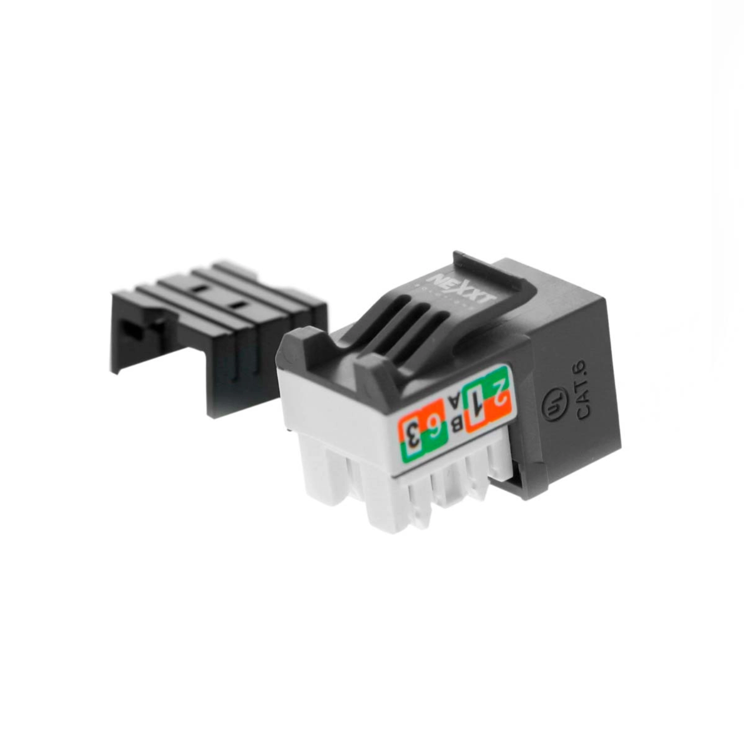 Modulo Jack Rj45 Cat6 Nexxt Negro