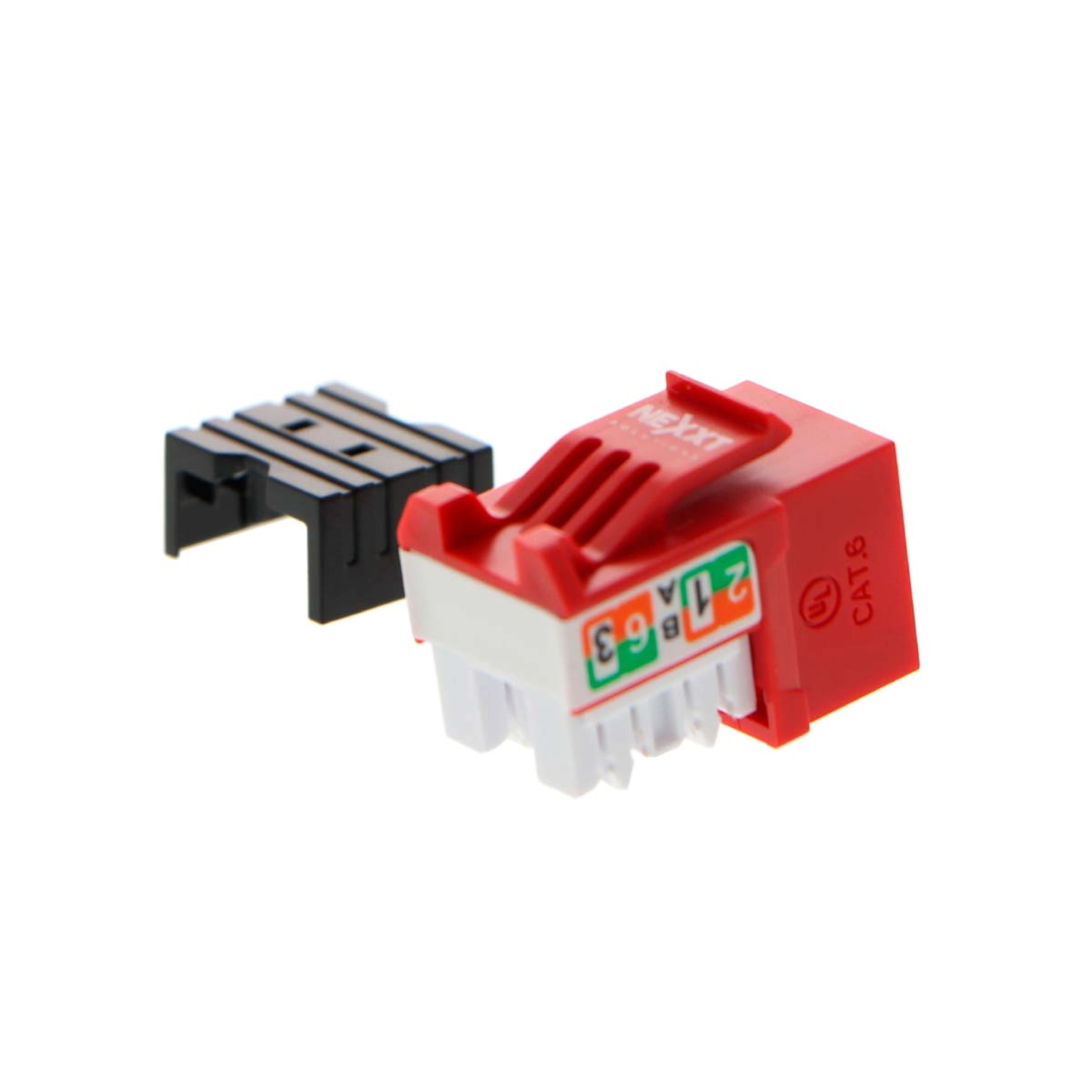 Modulo Jack Rj45 Cat6 Nexxt Rojo