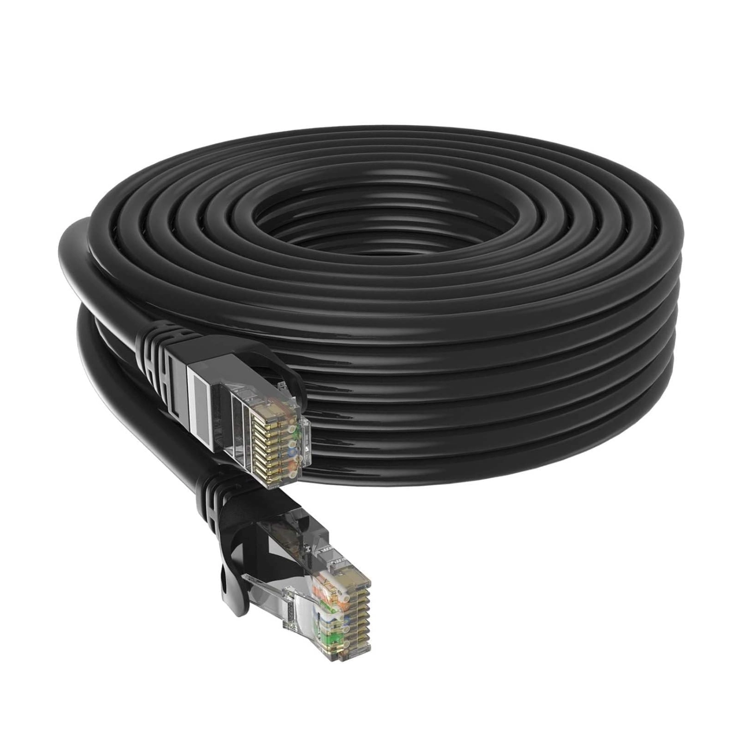 Cable De Red Cat6 Utp 30M Negro Patch Cord Nw102 Ugreen