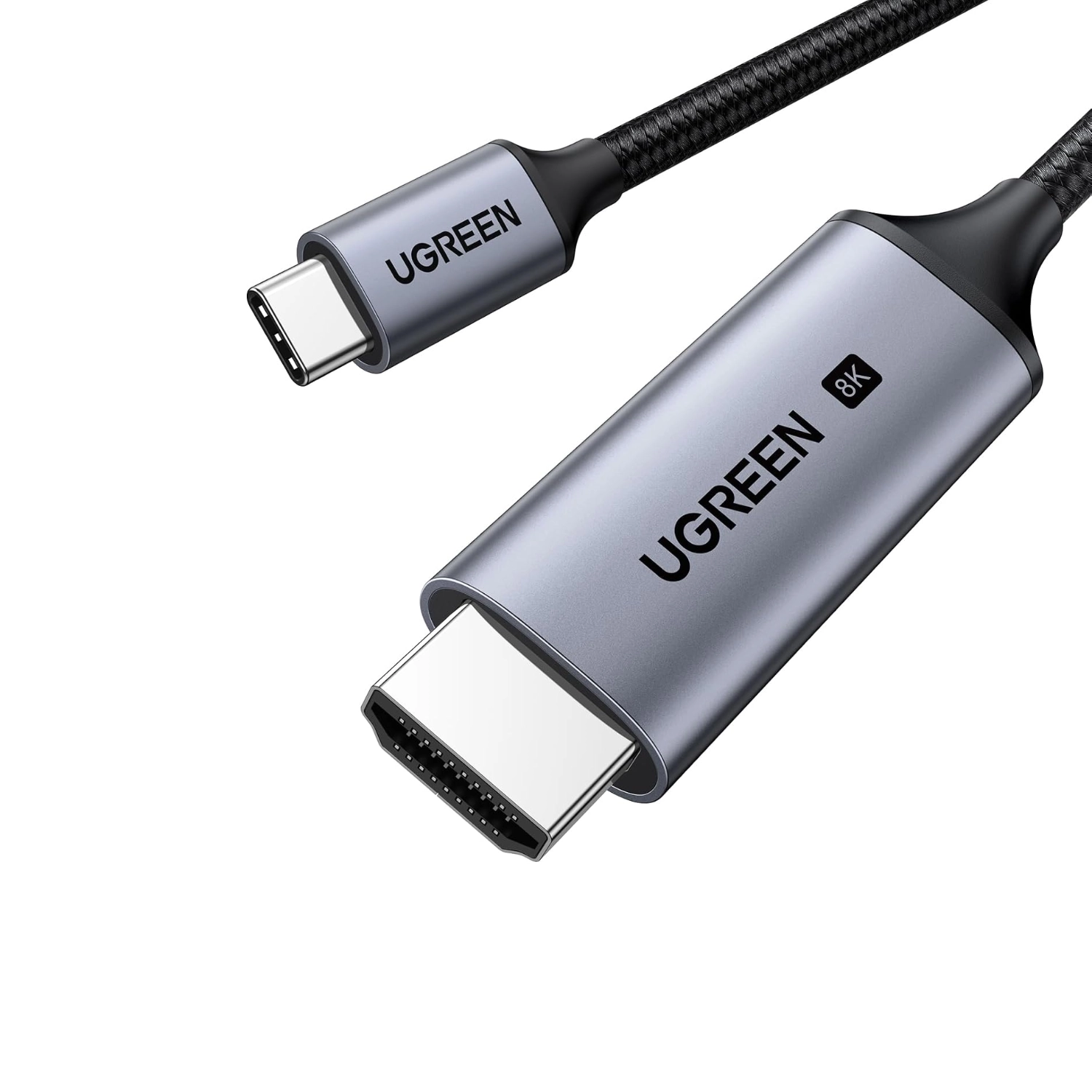 Cable Usb-C A Hdmi 8K 1.5M Cm565 Negro Ugreen