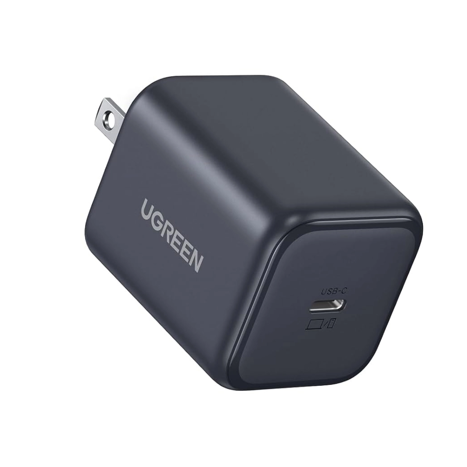 Adaptador De Corriente 1 Usb-C Carga Rapida 45W Gan Negro X524 Ugreen