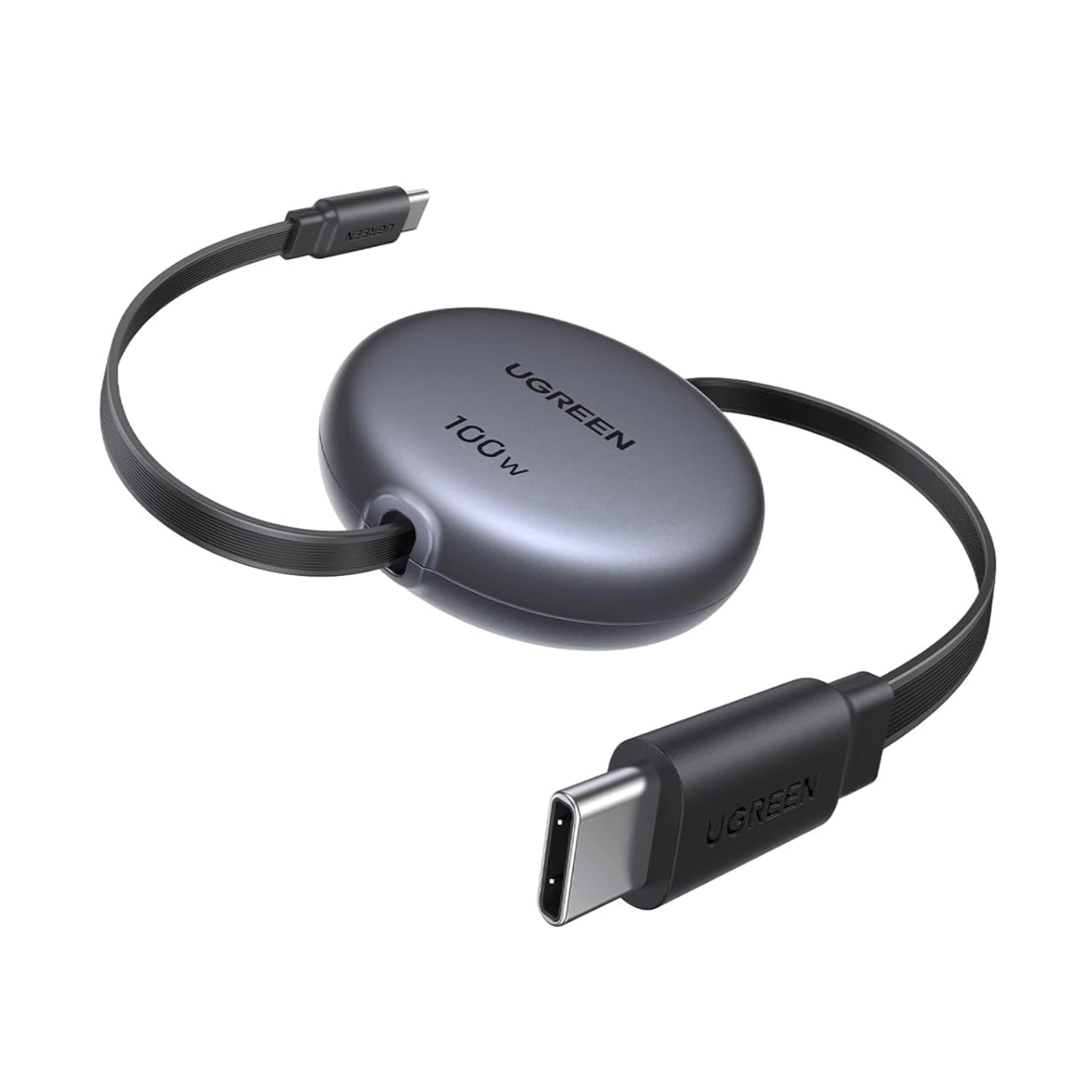 Cable Usb-C A Usb-C Retractil 100W 1M L531 Negro Ugreen