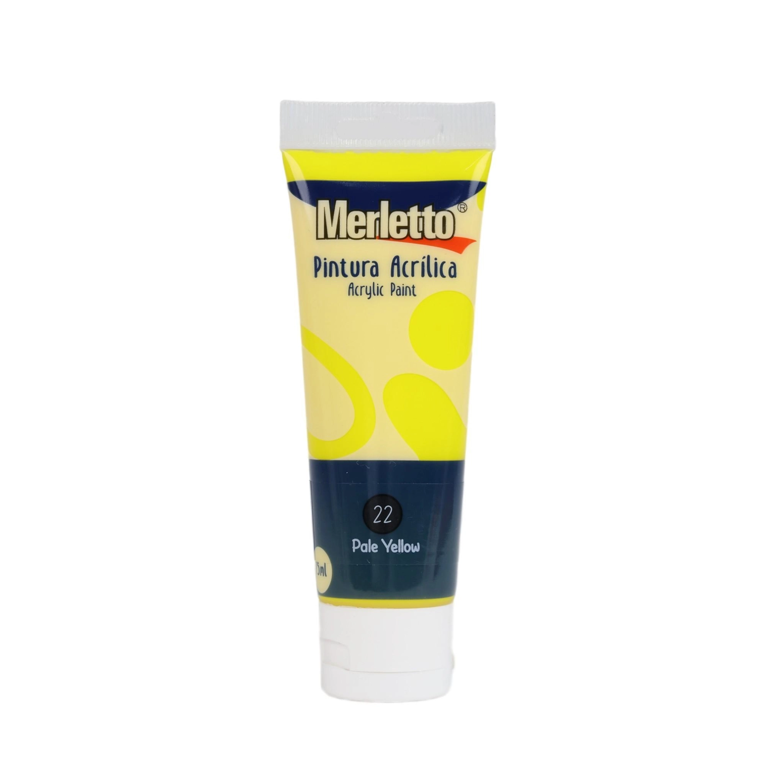 Pintura Acrilica 75Ml Amarillo Merletto