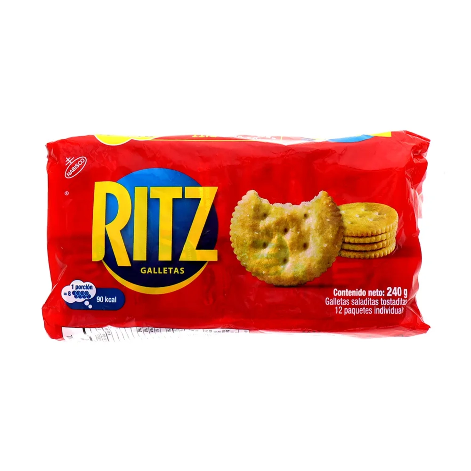 Galleta Nabisco Ritz Pqt12 240gr